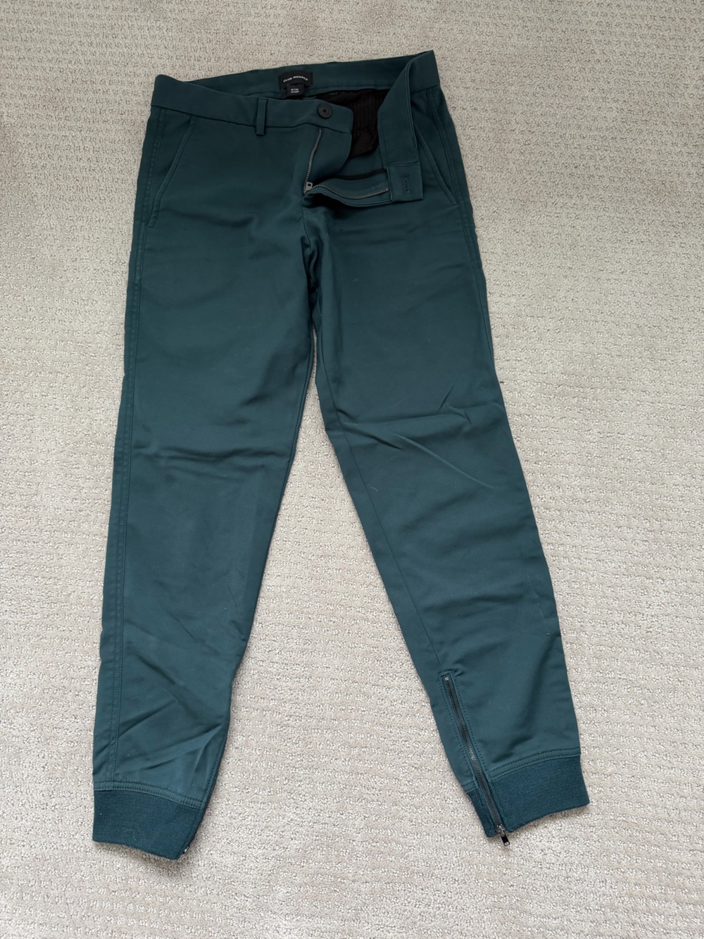Club Monaco Men's Teal Athletic Joggers